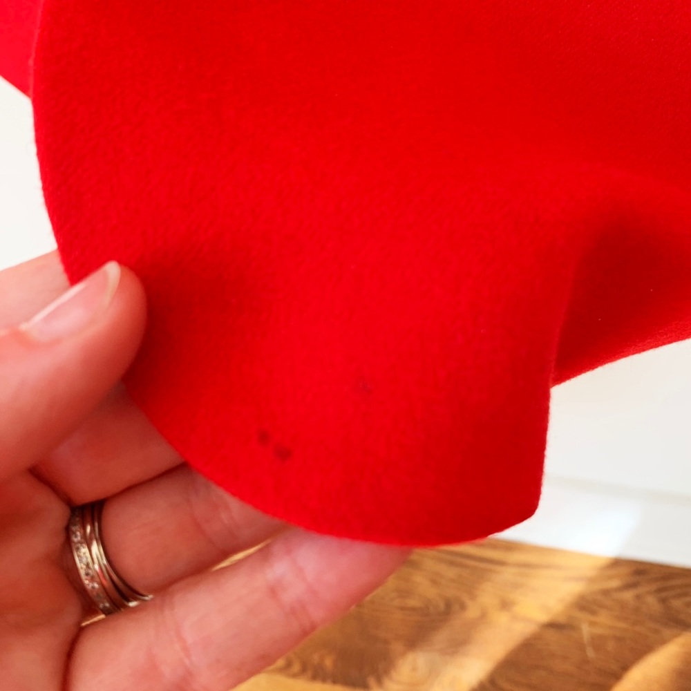 Vintage red Pendleton power pant suit - Picture 6 of 8